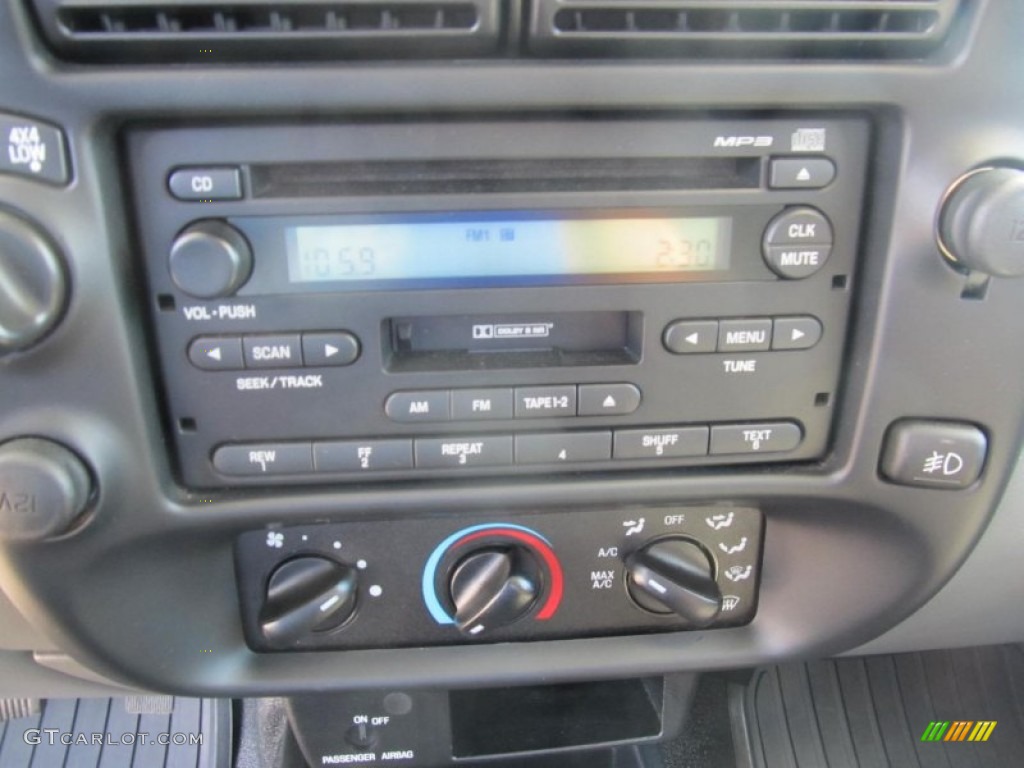 2004 Ford Ranger Edge Regular Cab 4x4 Audio System Photo #70254676