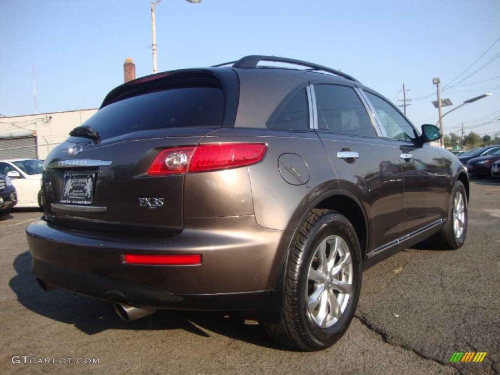 2007 FX 35 AWD - Autumn Copper Metallic / Graphite photo #3