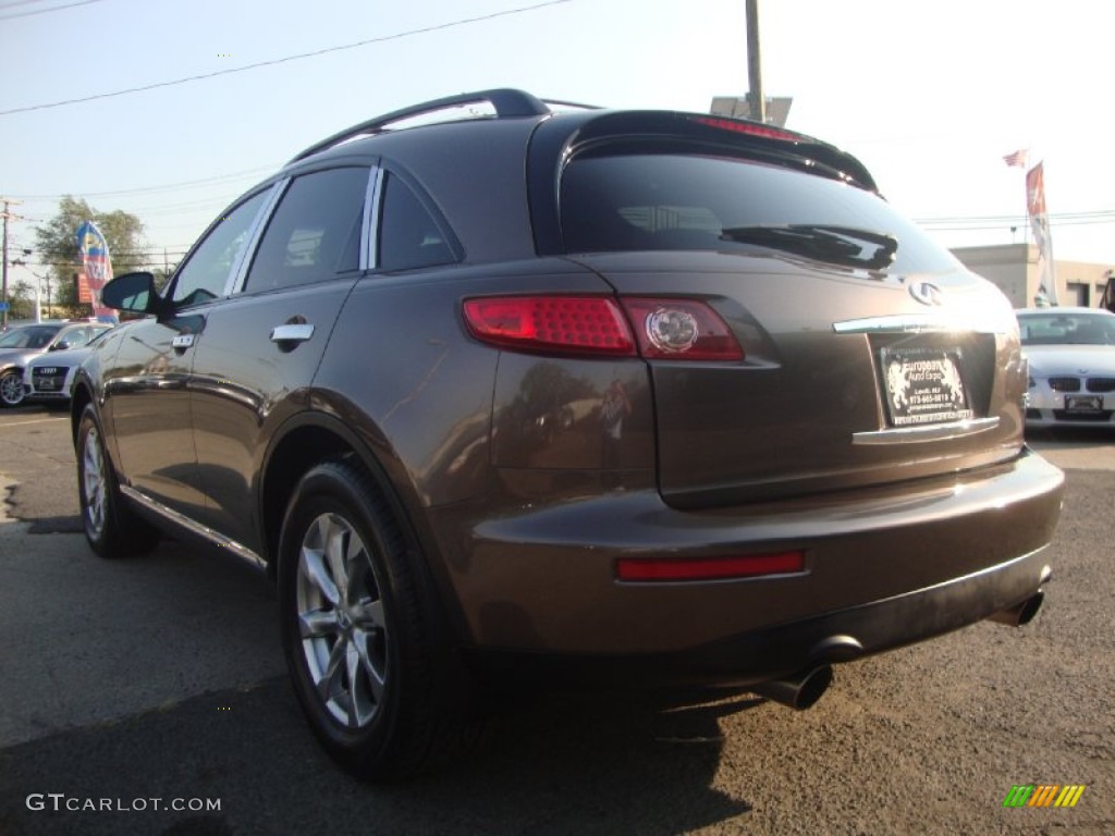 2007 FX 35 AWD - Autumn Copper Metallic / Graphite photo #4