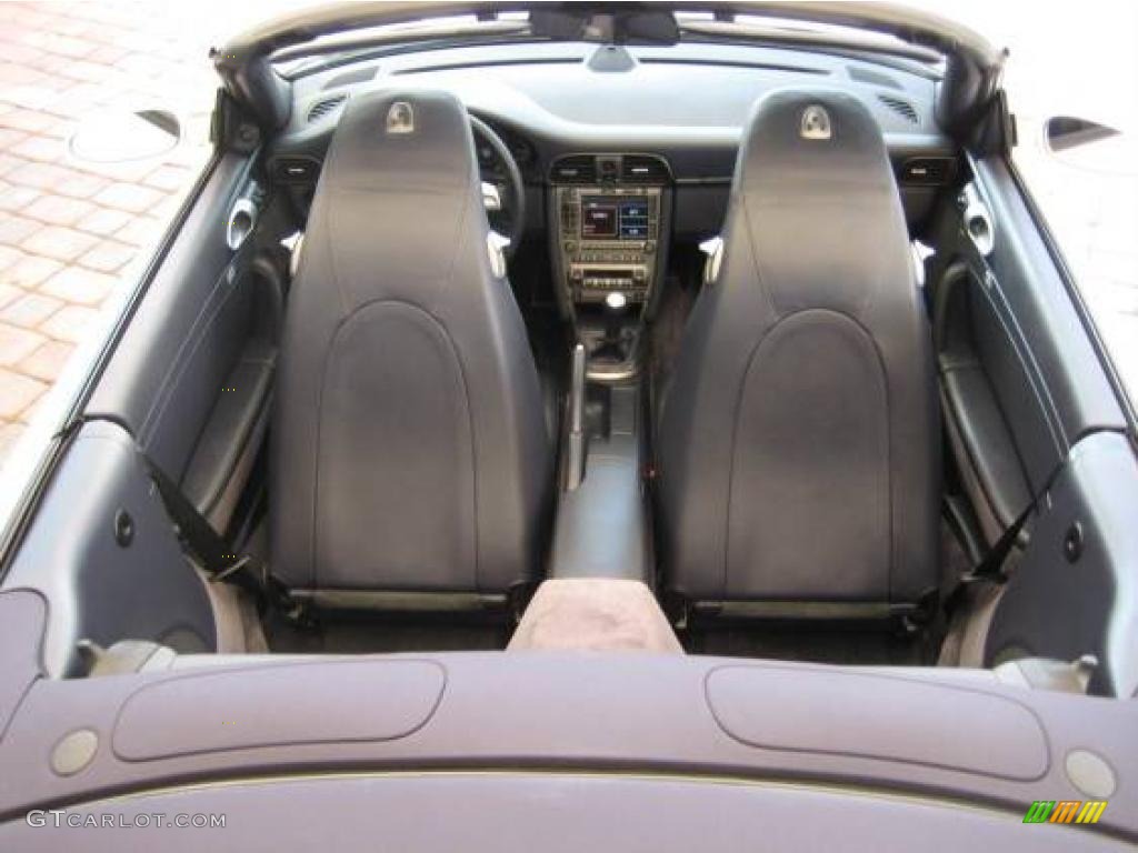 Sea Blue Interior 2006 Porsche 911 Carrera Cabriolet Photo #7025575