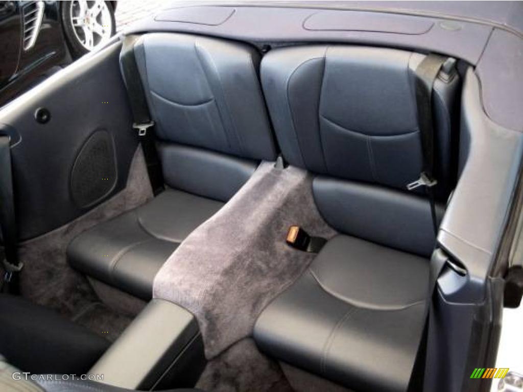 Sea Blue Interior 2006 Porsche 911 Carrera Cabriolet Photo #7025580