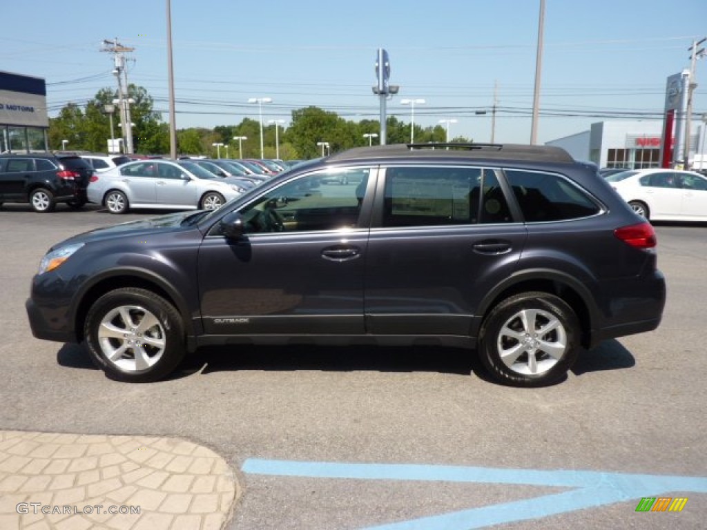 Graphite Gray Metallic 2013 Subaru Outback 2.5i Limited Exterior Photo #70256050