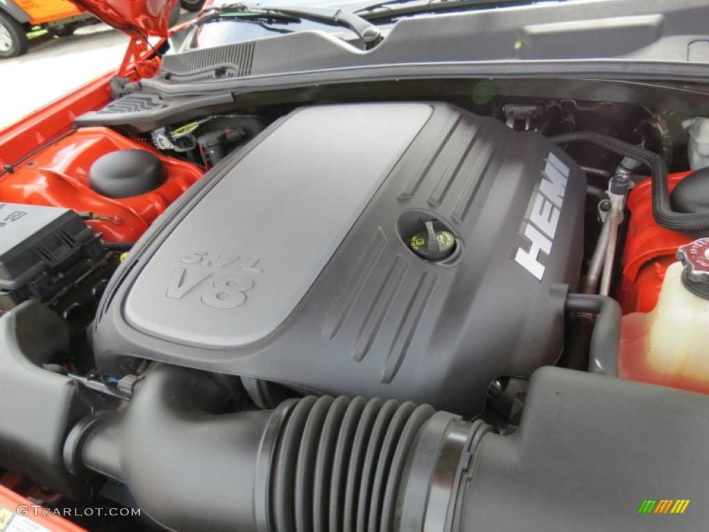 2009 Dodge Challenger R/T 5.7 Liter HEMI OHV 16-Valve MDS VVT V8 Engine Photo #70257499