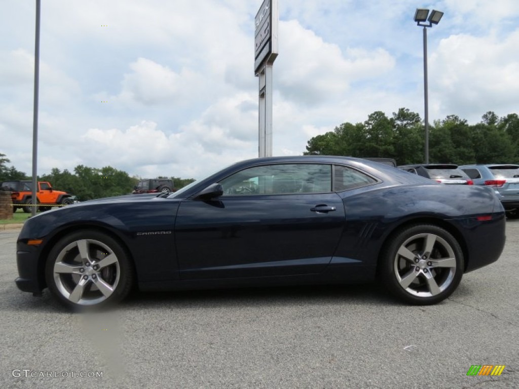 2010 Camaro SS/RS Coupe - Imperial Blue Metallic / Gray photo #4