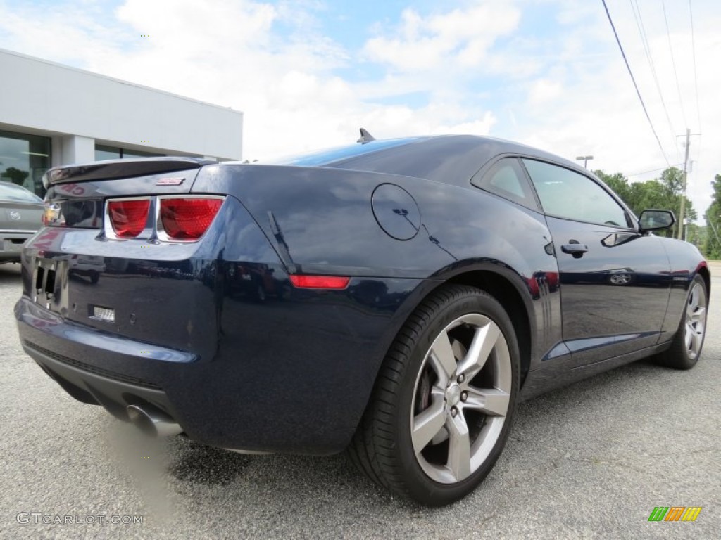 2010 Camaro SS/RS Coupe - Imperial Blue Metallic / Gray photo #7