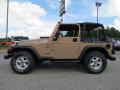 Desert Sand Pearl 2000 Jeep Wrangler Sport 4x4 Exterior
