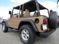 2000 Desert Sand Pearl Jeep Wrangler Sport 4x4  photo #5