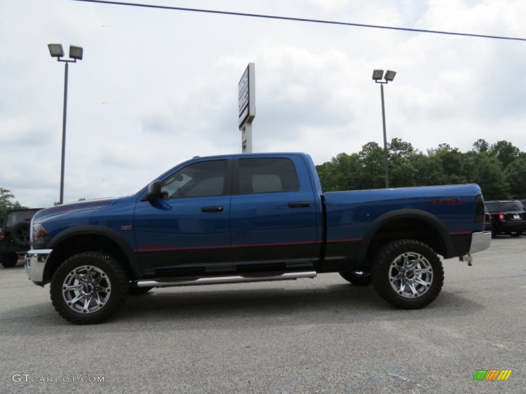 2011 Ram 2500 HD Power Wagon Crew Cab 4x4 - Deep Water Blue Pearl / Dark Slate/Medium Graystone photo #4