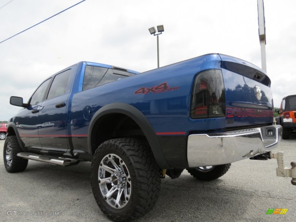 2011 Ram 2500 HD Power Wagon Crew Cab 4x4 - Deep Water Blue Pearl / Dark Slate/Medium Graystone photo #5