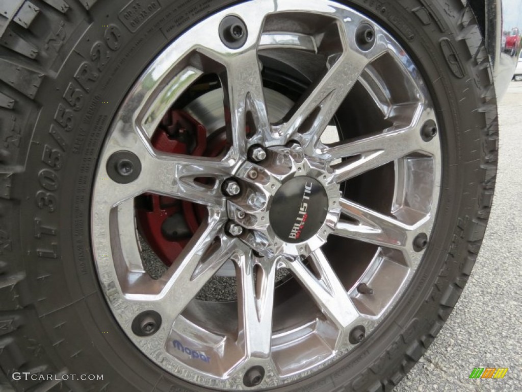 2011 Dodge Ram 2500 HD Power Wagon Crew Cab 4x4 Custom Wheels Photo #70258834