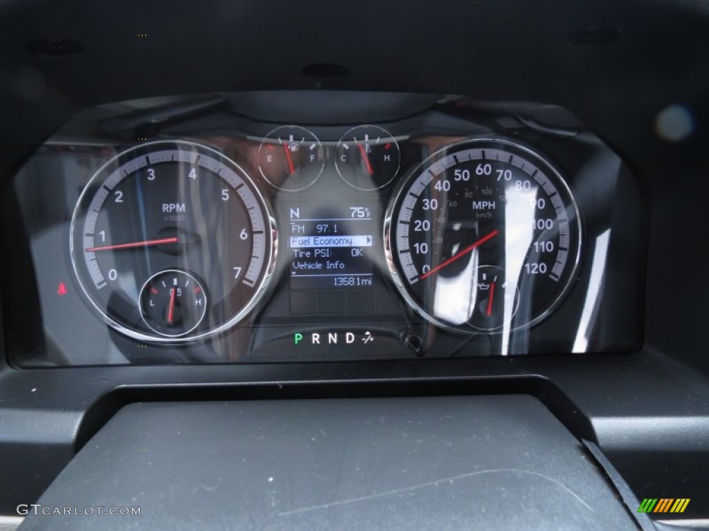 2011 Dodge Ram 2500 HD Power Wagon Crew Cab 4x4 Gauges Photo #70258939