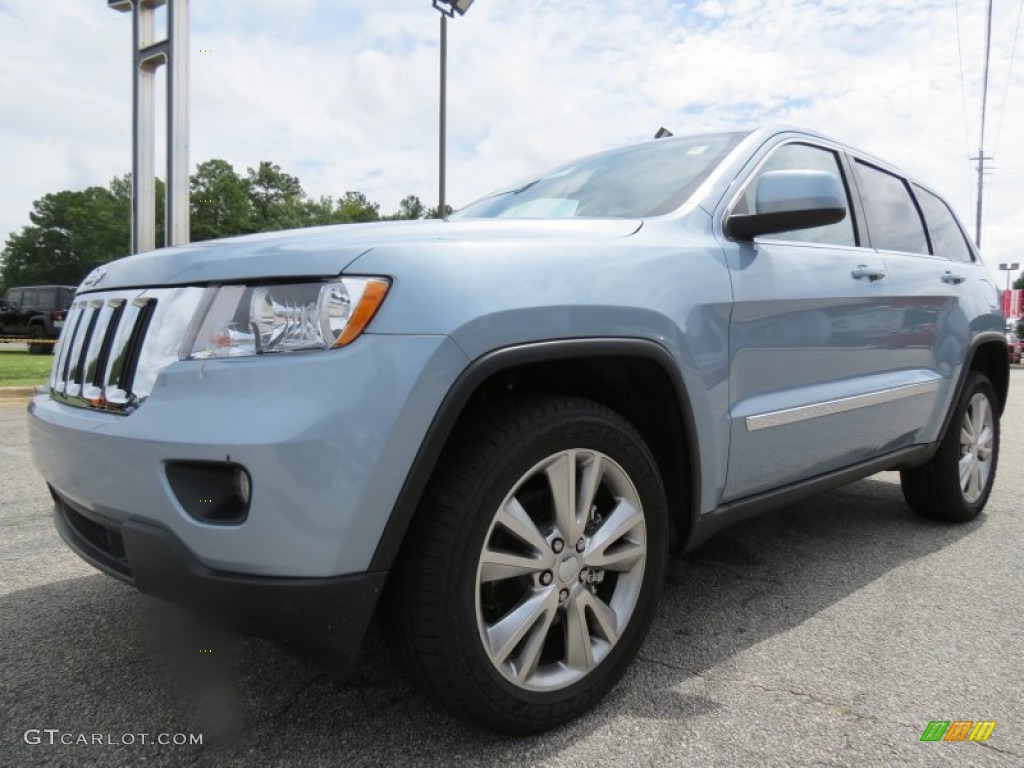 Winter Chill 2012 Jeep Grand Cherokee Laredo Exterior Photo #70259149