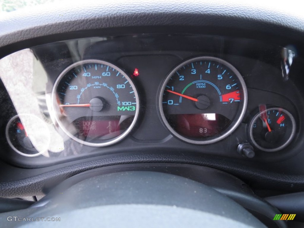 2012 Jeep Wrangler Call of Duty: MW3 Edition 4x4 Gauges Photo #70259481