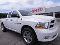 2012 Bright White Dodge Ram 1500 Express Quad Cab  photo #1