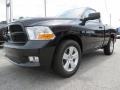 2012 Black Dodge Ram 1500 Express Regular Cab  photo #3