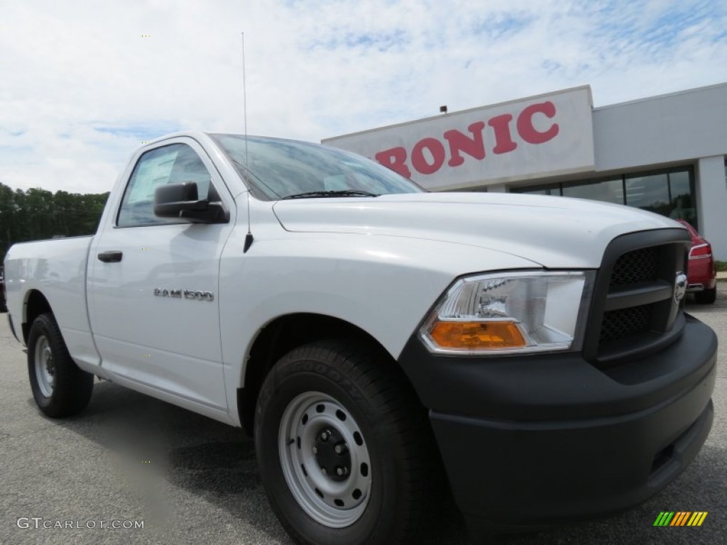 Bright White Dodge Ram 1500