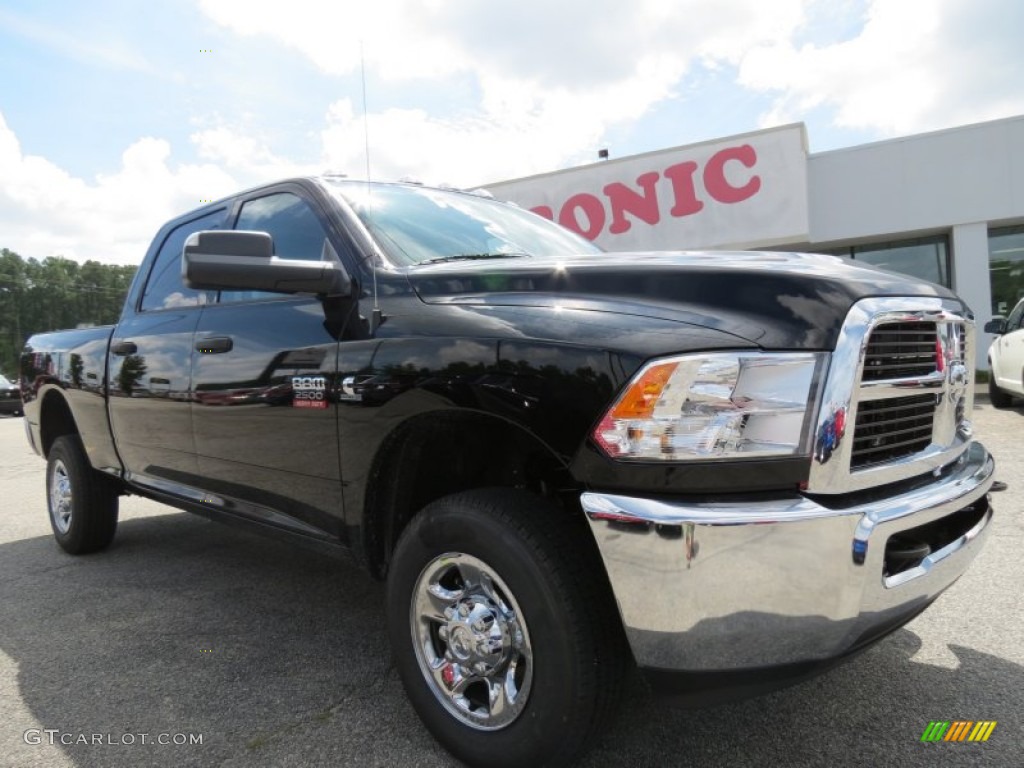 2012 Ram 2500 HD ST Crew Cab 4x4 - Black / Dark Slate/Medium Graystone photo #1