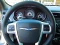 Black 2013 Chrysler 200 Limited Sedan Steering Wheel