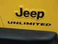 2004 Solar Yellow Jeep Wrangler Unlimited 4x4  photo #17