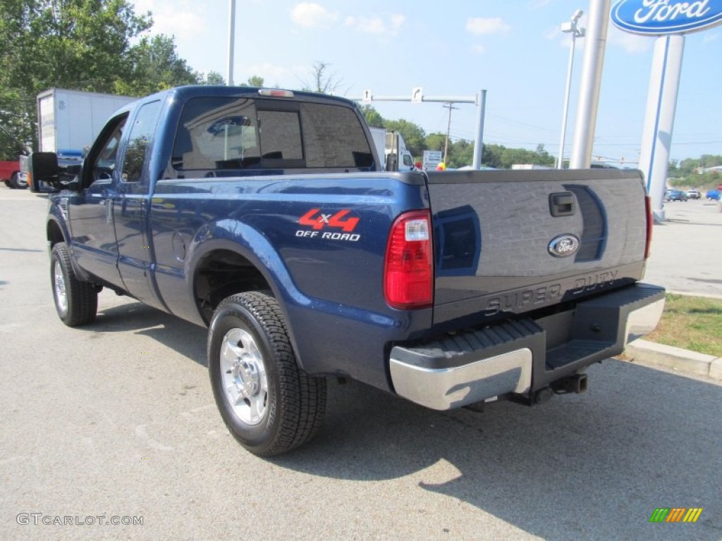 Dark Blue Pearl Metallic 2009 Ford F250 Super Duty XLT SuperCab 4x4 Exterior Photo #70260964