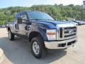 Dark Blue Pearl Metallic 2009 Ford F250 Super Duty XLT SuperCab 4x4 Exterior