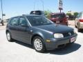 2004 Blue Anthracite Metallic Volkswagen Golf GLS 4 Door  photo #4