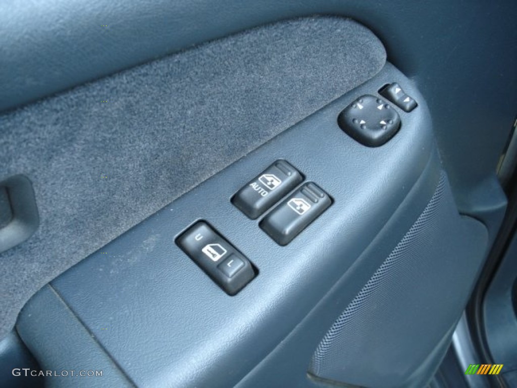 2001 Silverado 1500 LS Extended Cab - Medium Charcoal Gray Metallic / Graphite photo #11