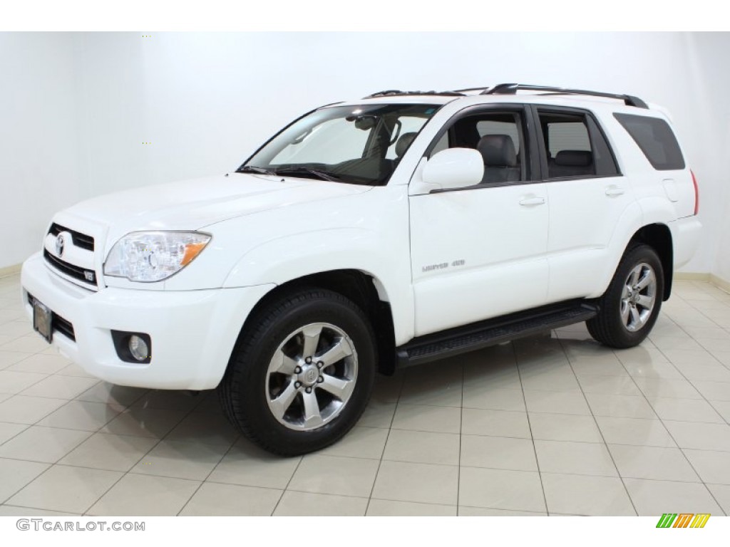 2006 4Runner Limited 4x4 - Natural White / Stone Gray photo #3