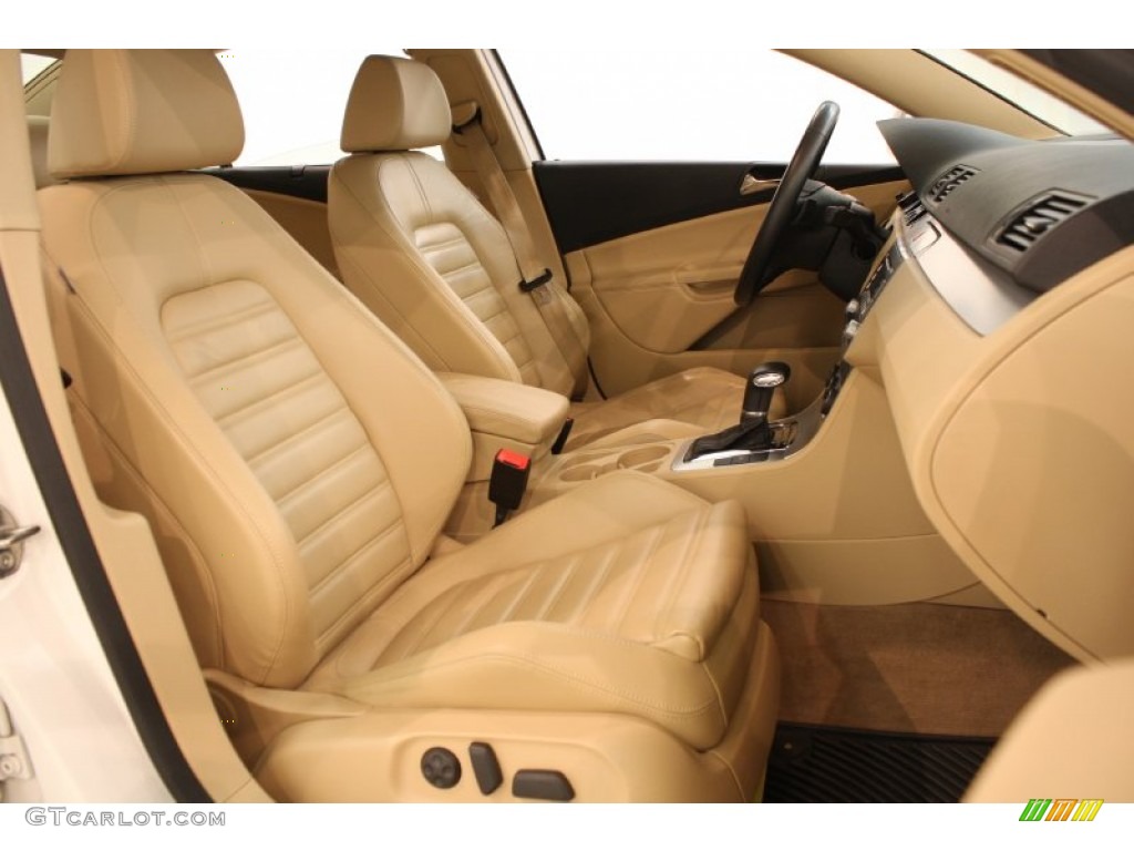 Pure Beige Interior 2008 Volkswagen Passat VR6 Sedan Photo #70264036