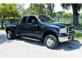 2007 Medium Wedgewood Blue Metallic Ford F350 Super Duty XLT SuperCab 4x4 Dually  photo #13