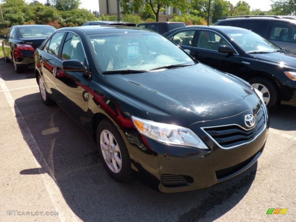 2010 Camry  - Black / Ash Gray photo #1