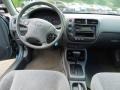 Gray 2000 Honda Civic LX Sedan Dashboard