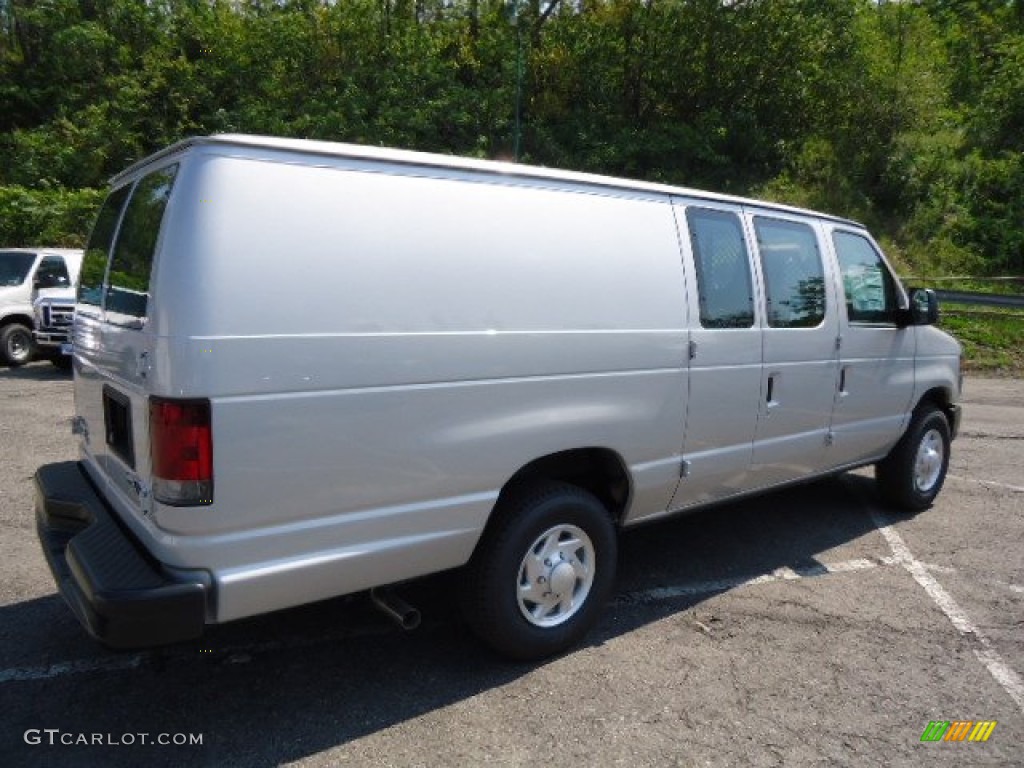 Ingot Silver Metallic 2012 Ford E Series Van E350 Extended Cargo Exterior Photo #70270600