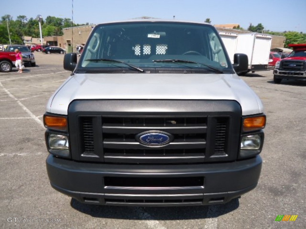 Ingot Silver Metallic 2012 Ford E Series Van E350 Extended Cargo Exterior Photo #70270636