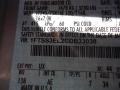 UX: Ingot Silver Metallic 2012 Ford E Series Van E350 Extended Cargo Color Code