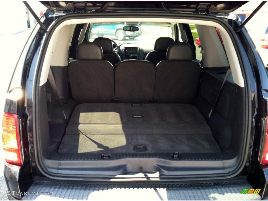 2002 Explorer Limited 4x4 - Black Clearcoat / Midnight Grey photo #16