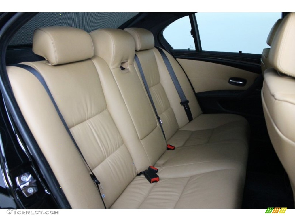 Natural Brown Interior 2008 BMW 5 Series 535i Sedan Photo #70271313