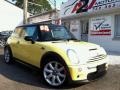 Liquid Yellow 2004 Mini Cooper S Hardtop