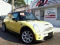 2004 Liquid Yellow Mini Cooper S Hardtop  photo #1