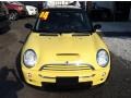 2004 Liquid Yellow Mini Cooper S Hardtop  photo #9