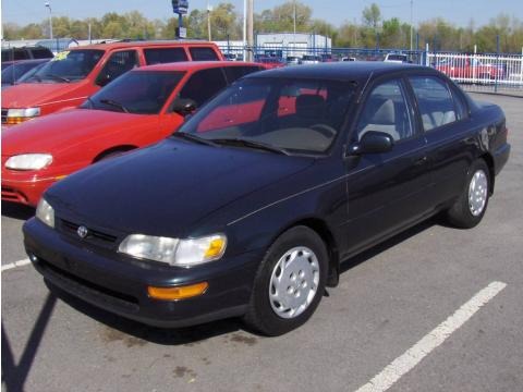 1996 Toyota Corolla DX Data, Info and Specs