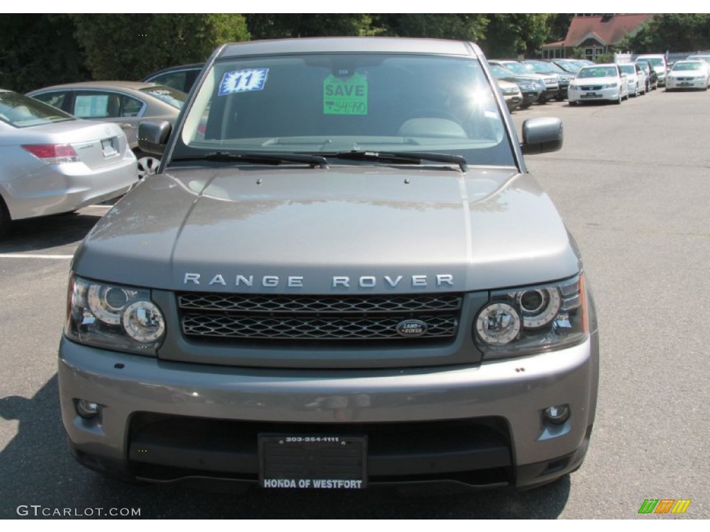 2011 Range Rover Sport HSE - Stornoway Grey Metallic / Ebony/Ebony photo #2