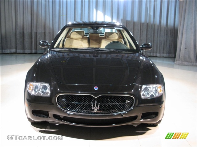 2007 Quattroporte Sport GT - Black / Beige photo #4