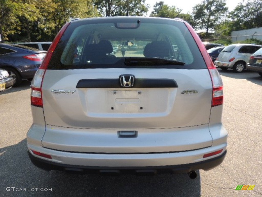 2010 CR-V LX AWD - Alabaster Silver Metallic / Black photo #9