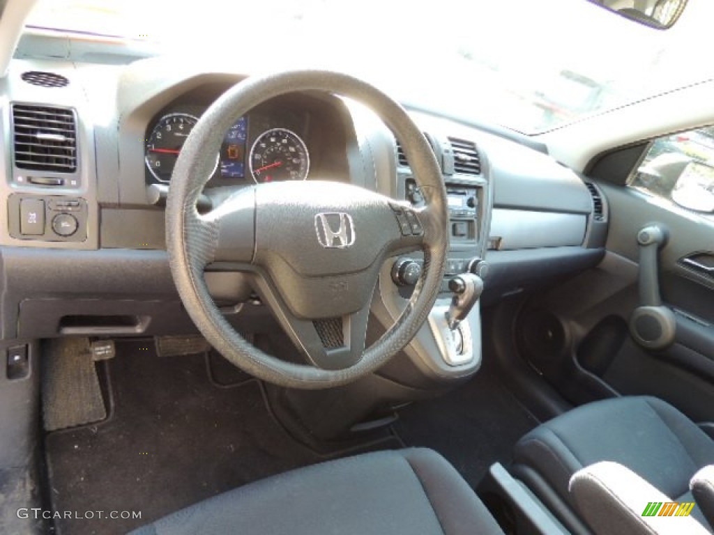 2010 CR-V LX AWD - Alabaster Silver Metallic / Black photo #19