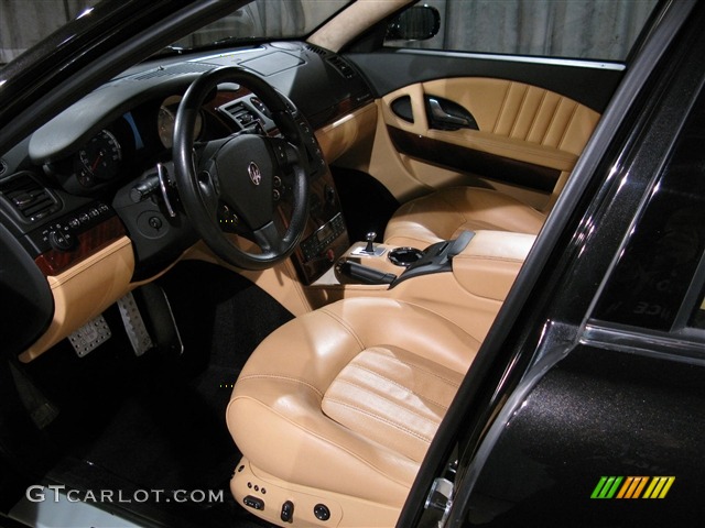 Beige Interior 2007 Maserati Quattroporte Sport GT Photo #702739