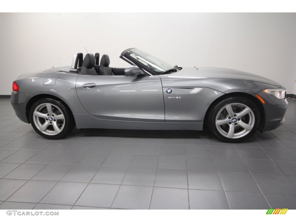 2009 Z4 sDrive30i Roadster - Space Gray Metallic / Black photo #7