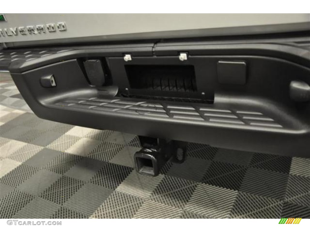 2012 Silverado 1500 LS Regular Cab 4x4 - Silver Ice Metallic / Dark Titanium photo #8