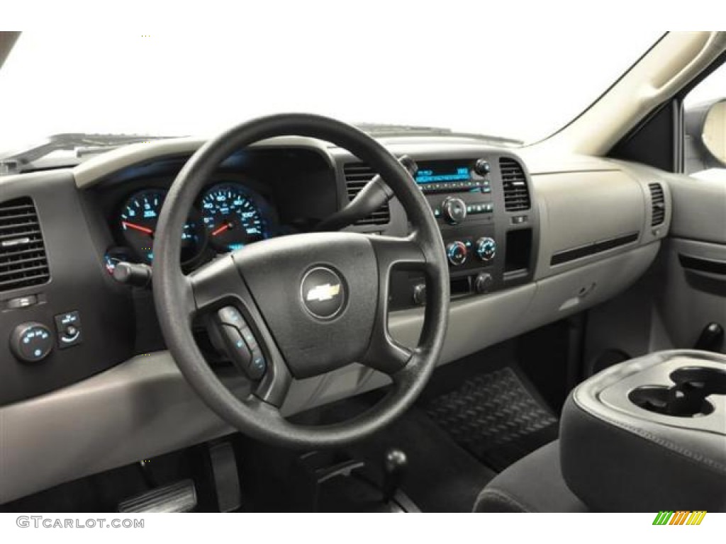 2012 Silverado 1500 LS Regular Cab 4x4 - Silver Ice Metallic / Dark Titanium photo #16