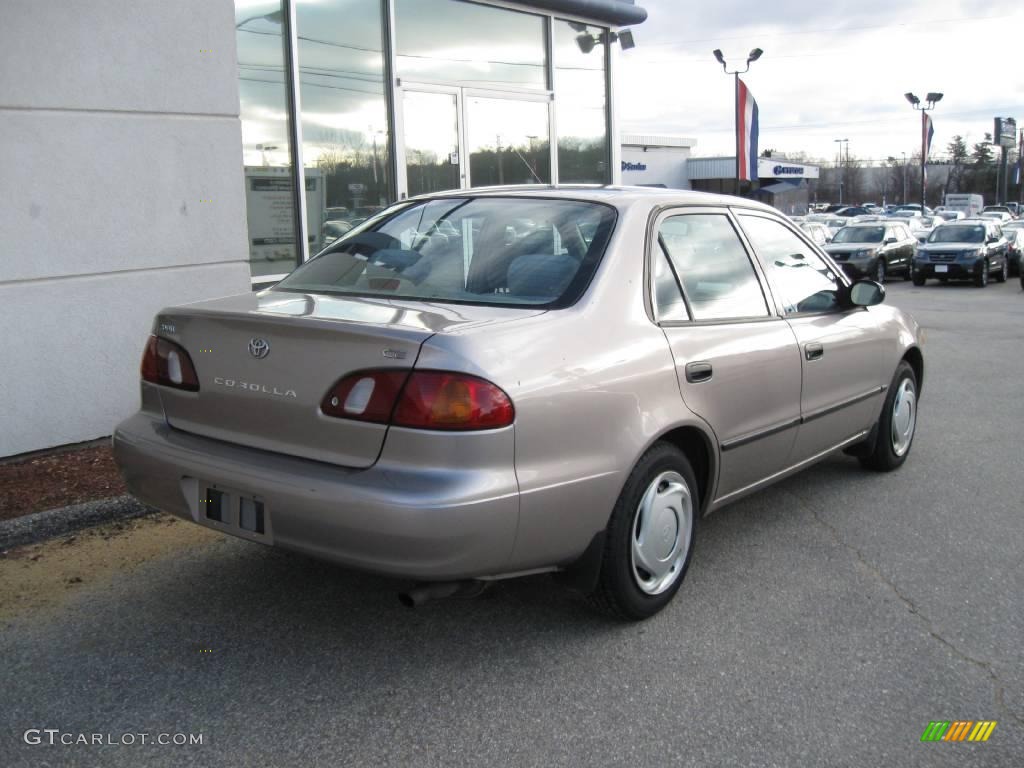 2000 Corolla CE - Sandrift Metallic / Pebble Beige photo #7